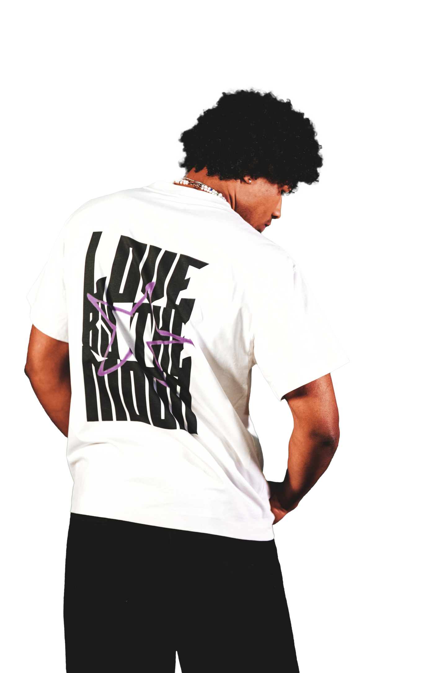 LOVE BY THE MOON OVERSIZED SHIRT