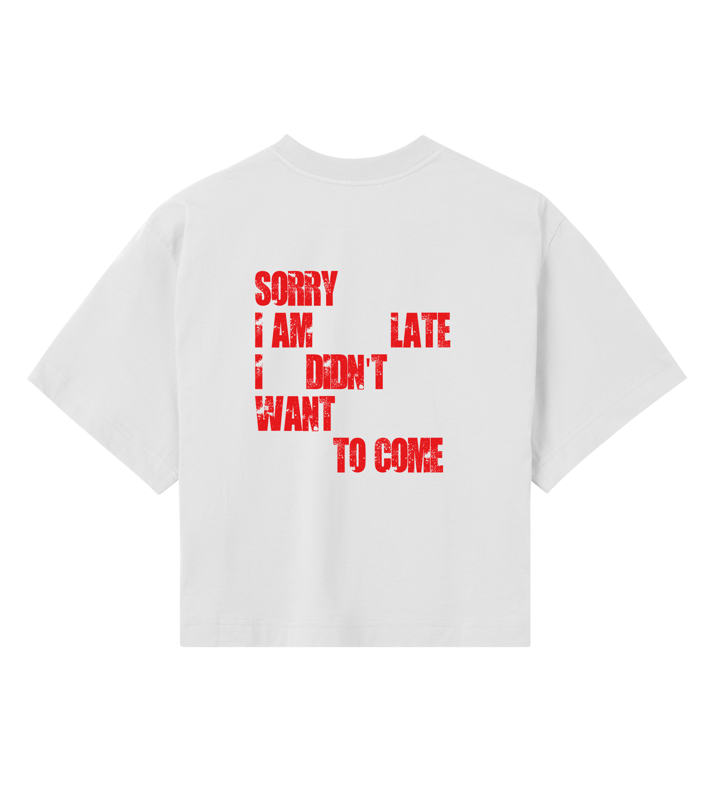 SORRY IM LATE CROP