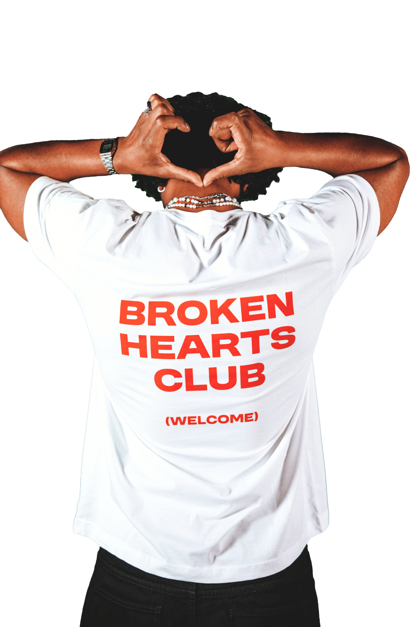 BROKEN HEARTS OVERSIZED SHIRT