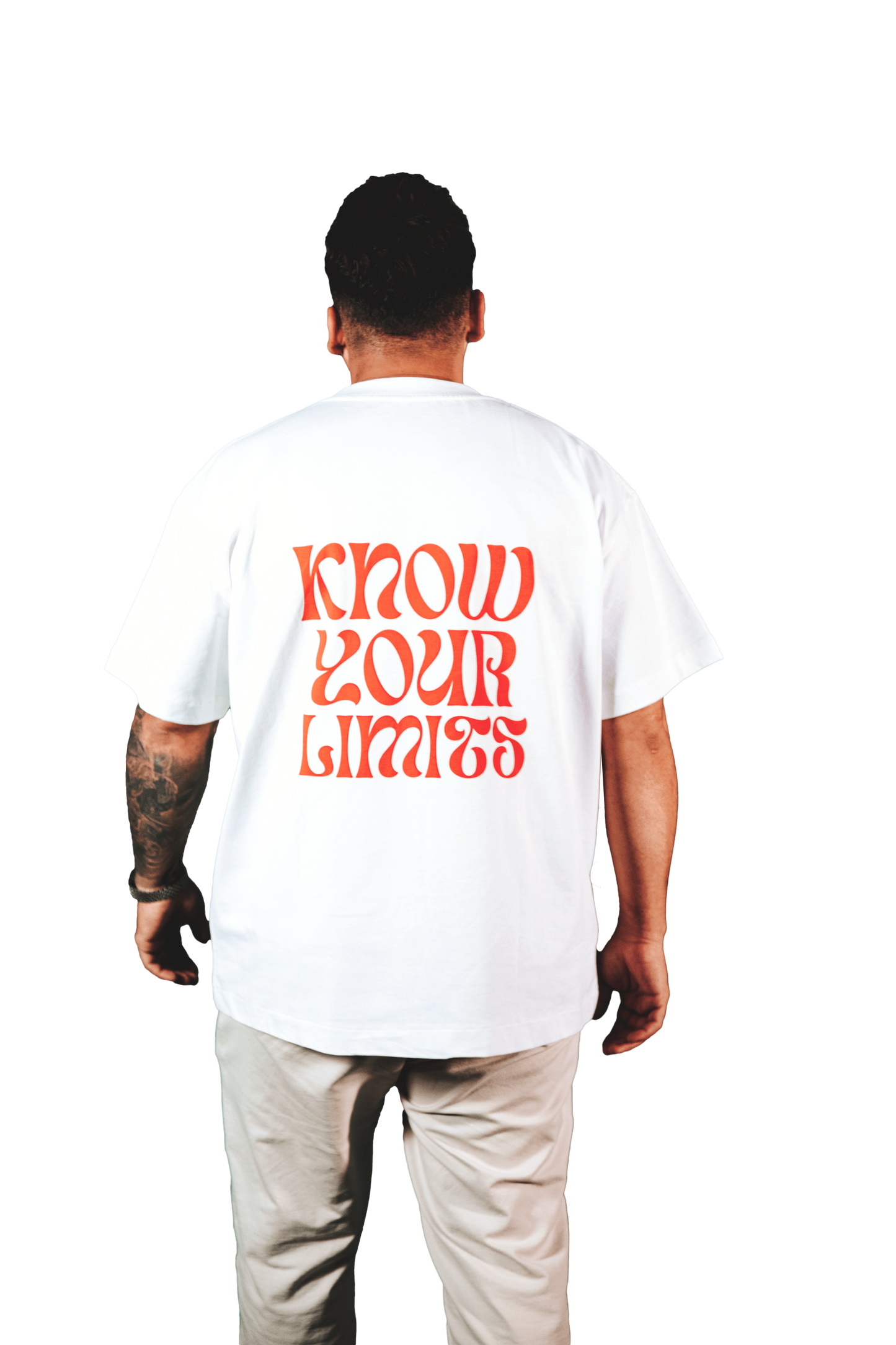 KNOW YOUR LIMITS OVERSIZED SHIRT