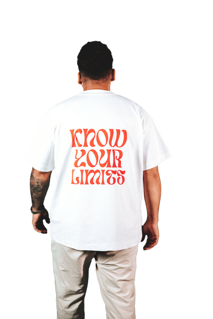 KNOW YOUR LIMITS OVERSIZED SHIRT