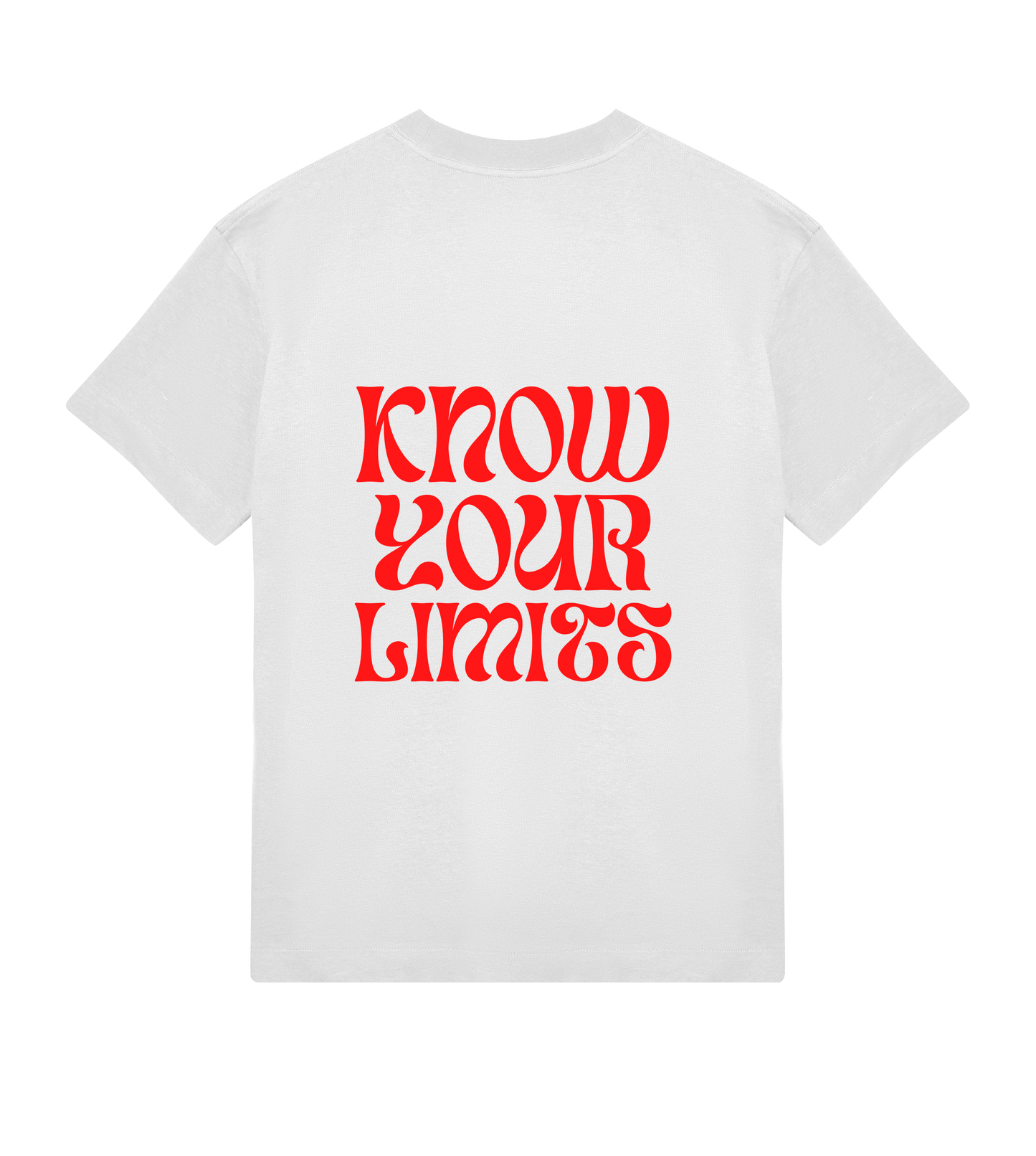 KNOW YOUR LIMITS OVERSIZED SHIRT