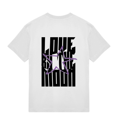 LOVE BY THE MOON OVERSIZED SHIRT